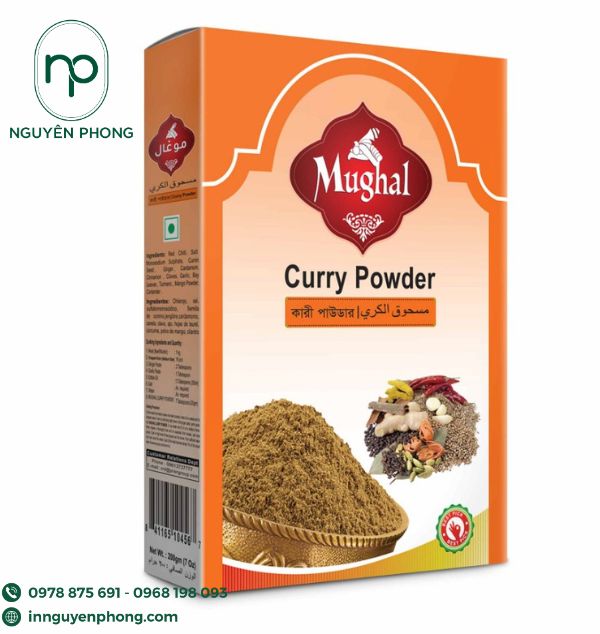 mẫu in hộp giấy đựng cà ri